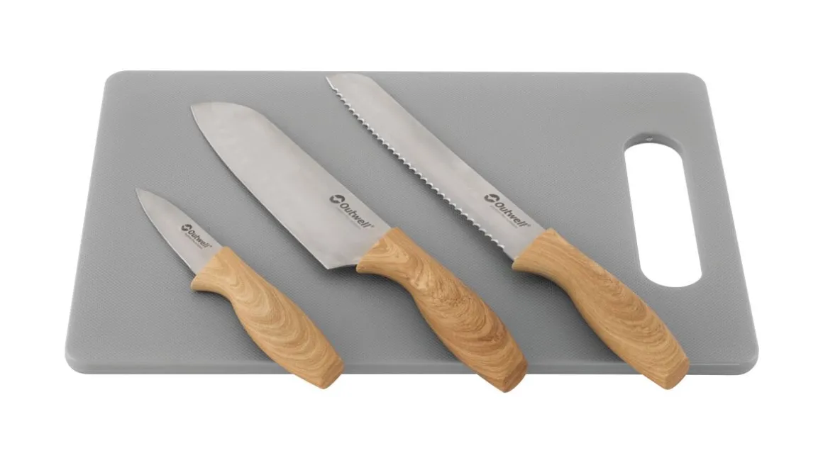Caldas knivsæt med skærebræt