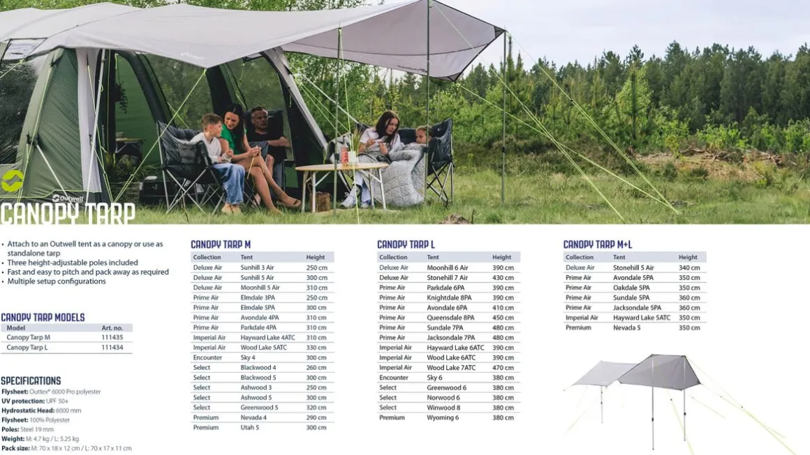 Canopy Tarp M