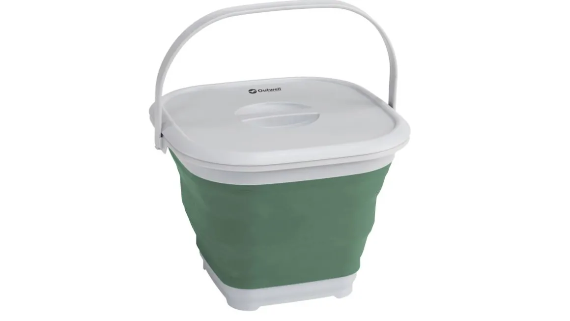 Collaps Bucket Square med låg Shadow Green