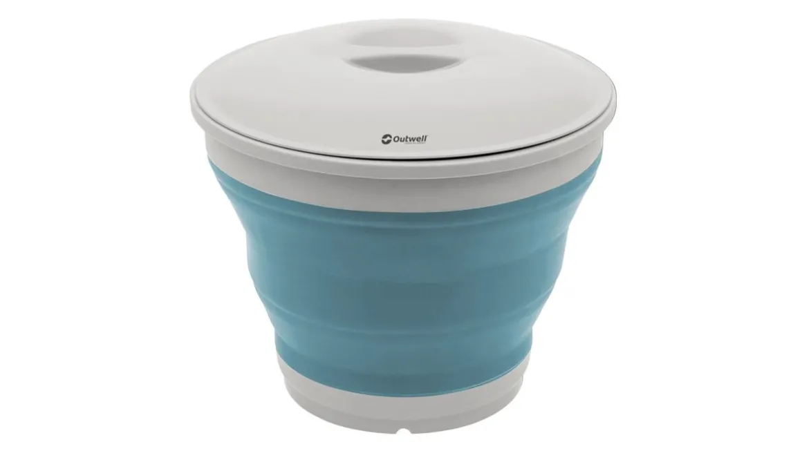 Collaps Spand rund med låg Classic Blue