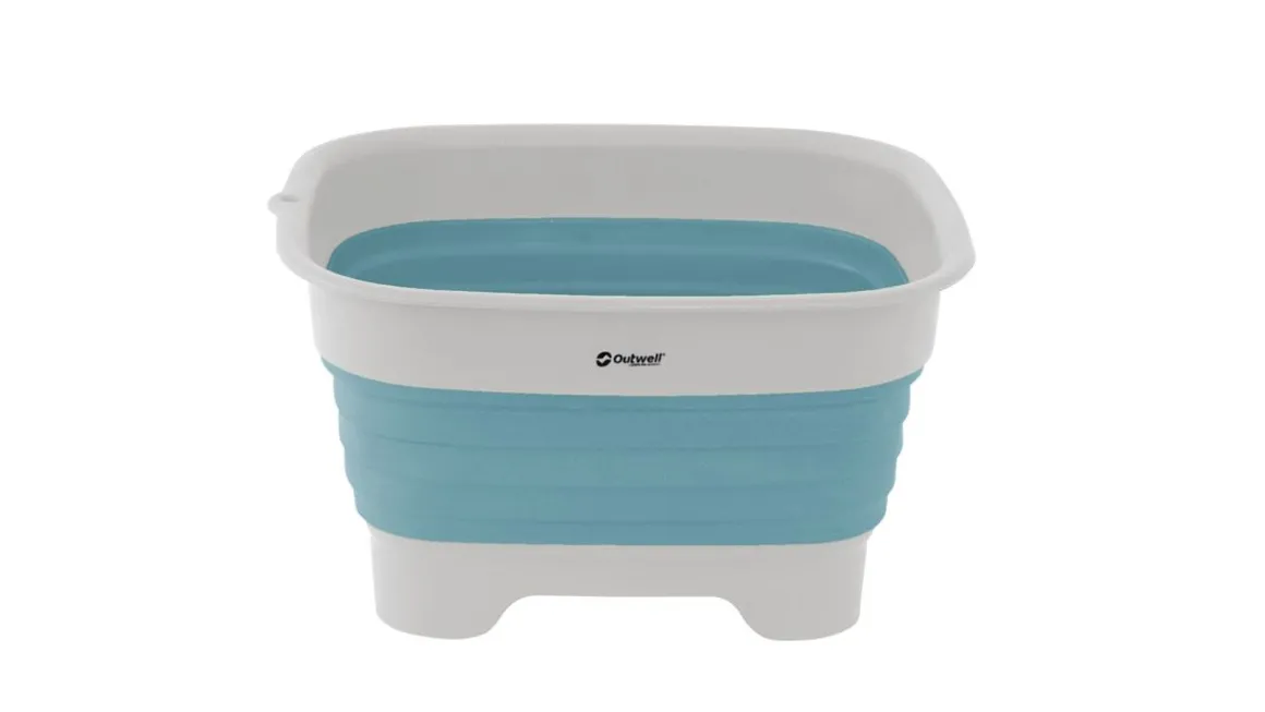 Collaps vaskebalje med afløb Classic Blue