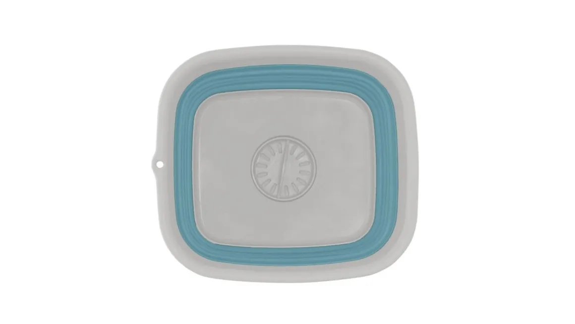 Collaps vaskebalje med afløb Classic Blue