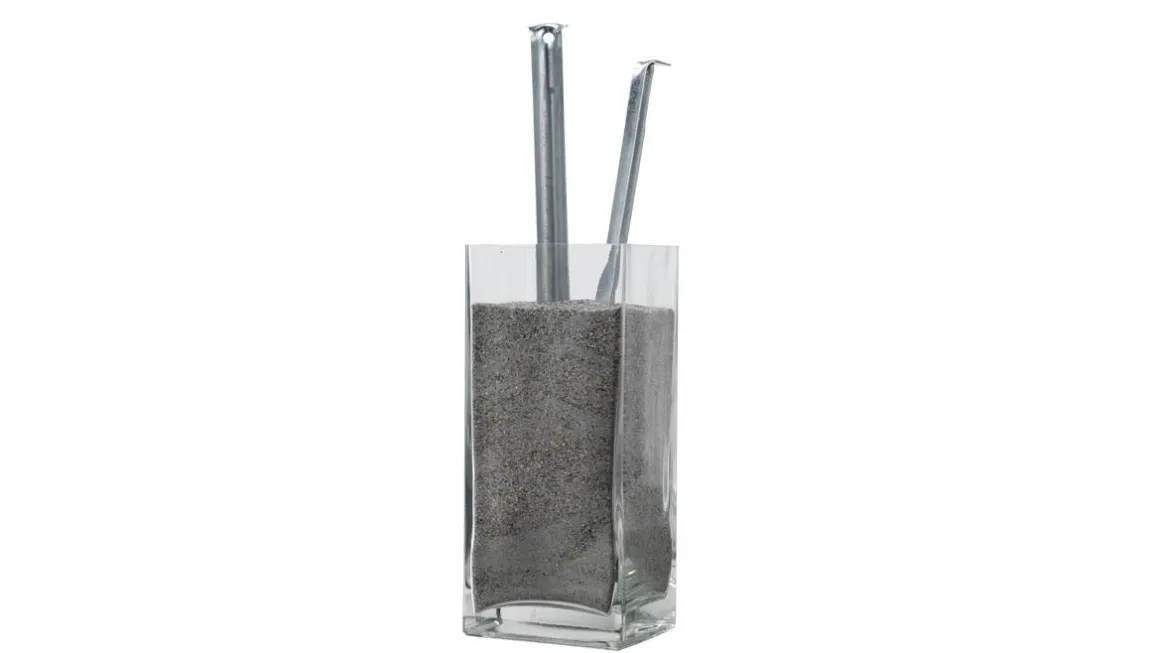 Halvrund U-pløk 24 cm