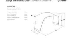 Lounge Tent Connector L