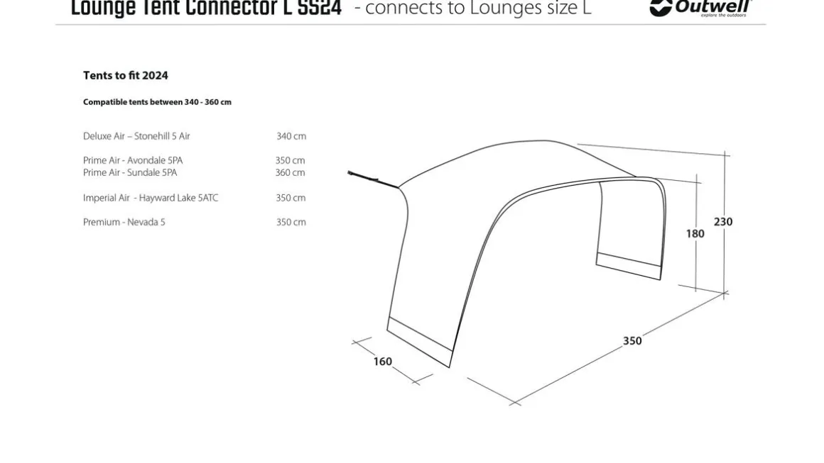 Lounge Tent Connector L