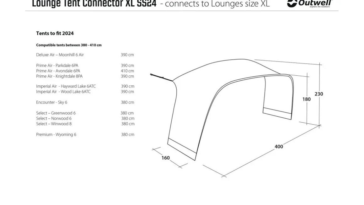 Lounge Tent Connector XL